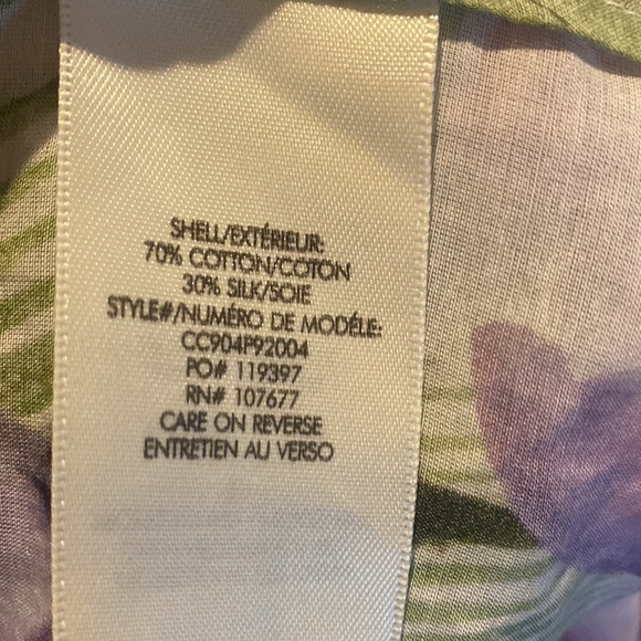 Petite Alice + Olivia Button Down Top Size Small - Picture 6 of 7